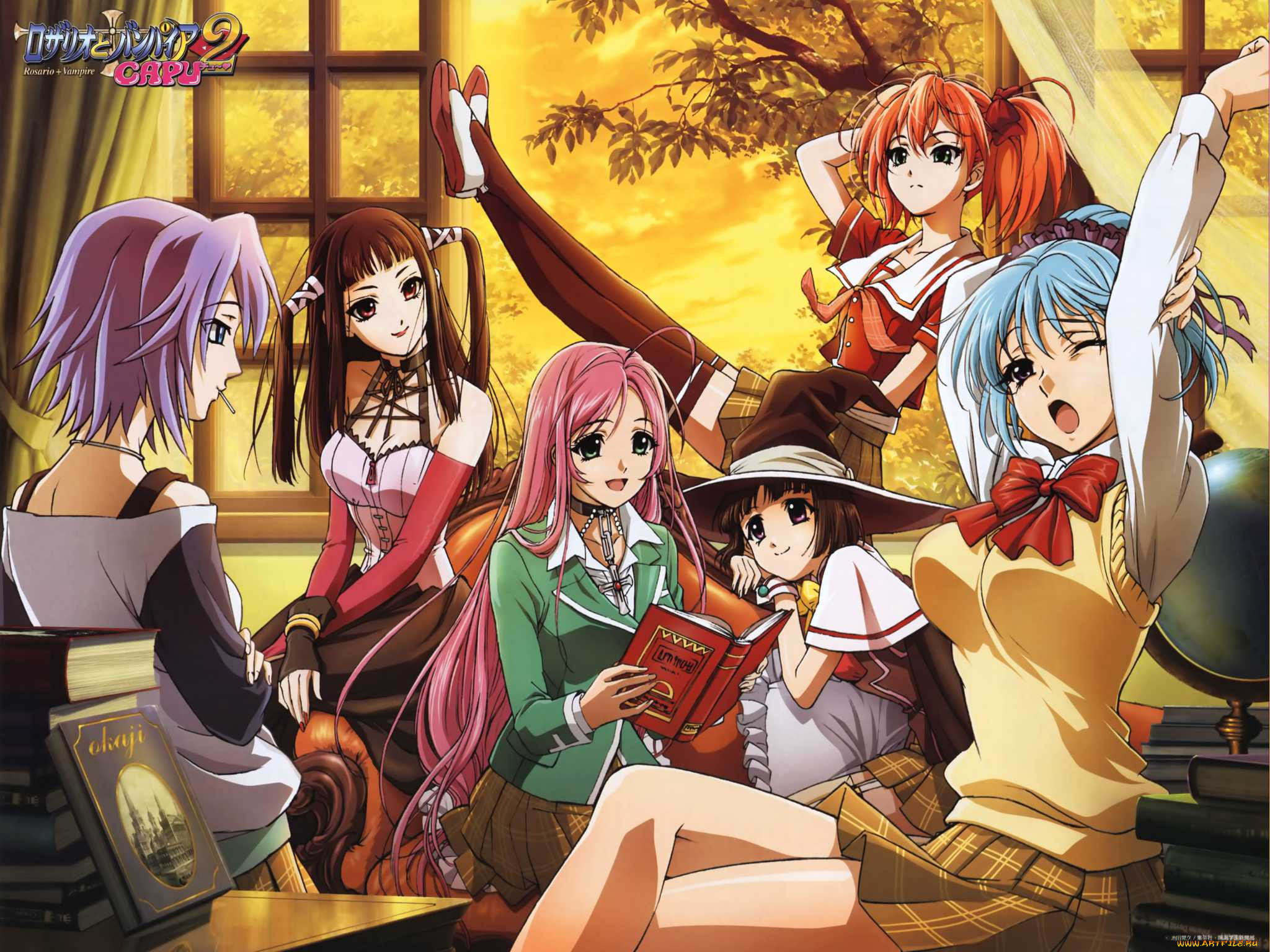 rosario, vampire, capu, 